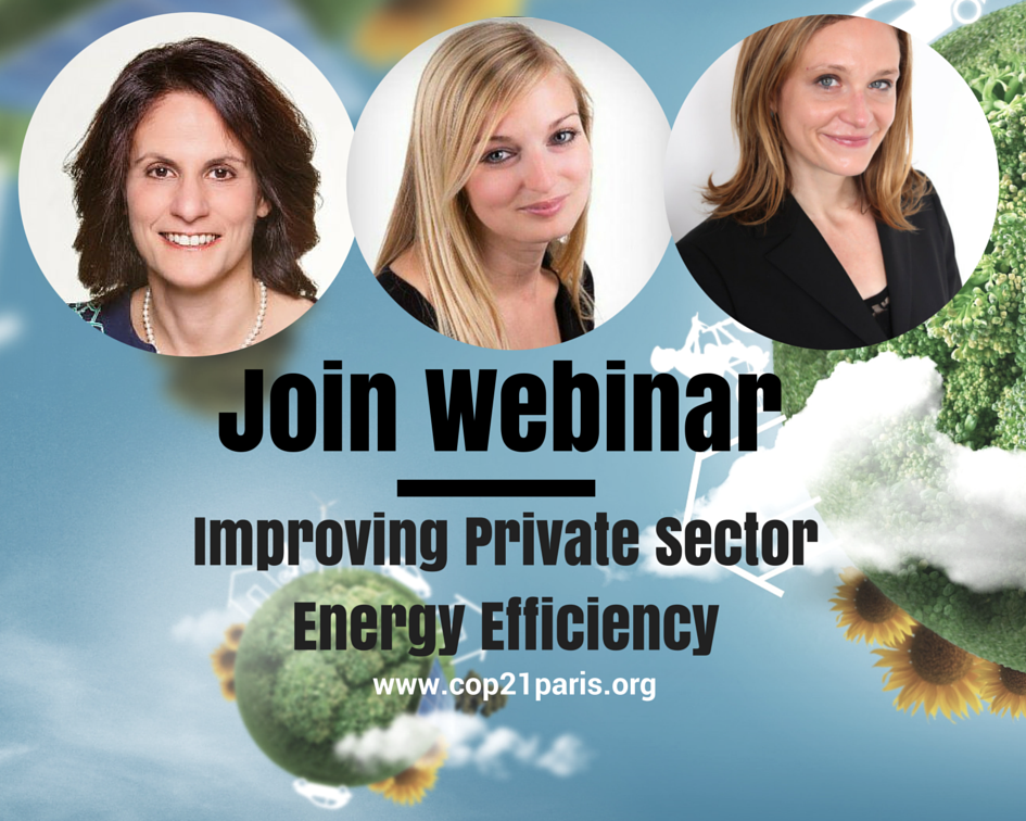 Industry Leaders to Discuss Opportunities for Improving Energy Efficiency in the Private Sector